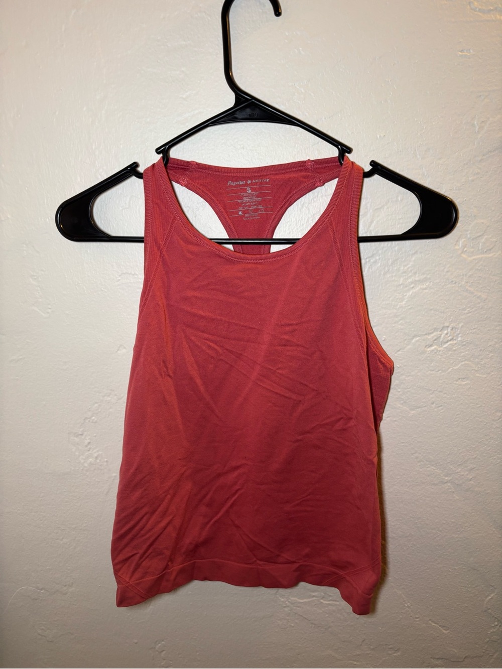 Papaya Coral Racerback Tank Top